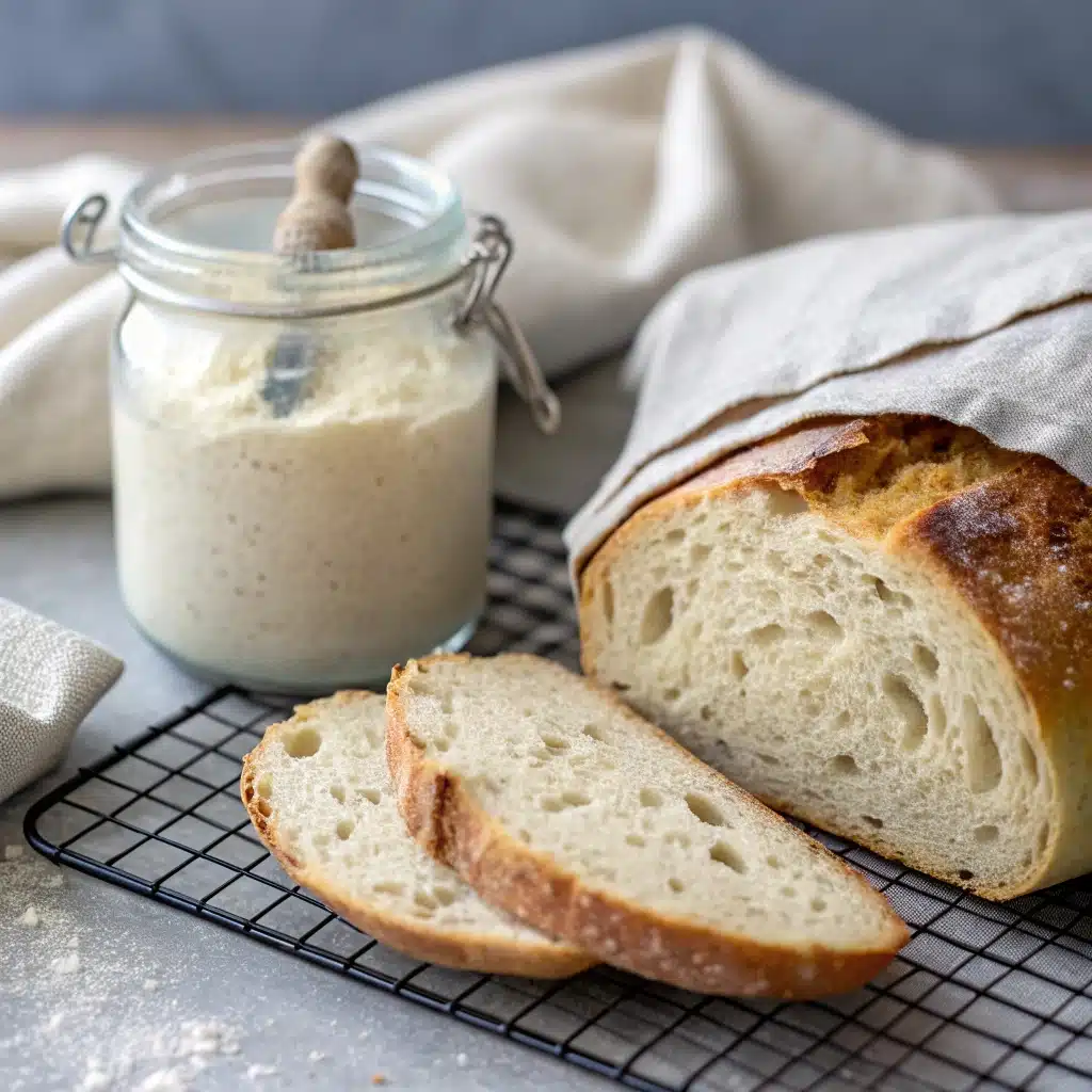 Recipe for summer gluten-free sourdough
