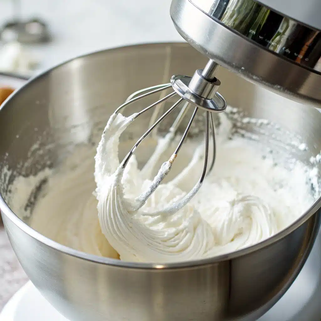 Whipping egg whites for gluten-free angel food cake