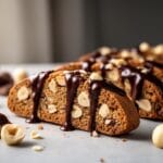 Biscotti with Hazelnuts and Chocolate