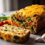 Cheddar & Mixed Vegetable Loaf