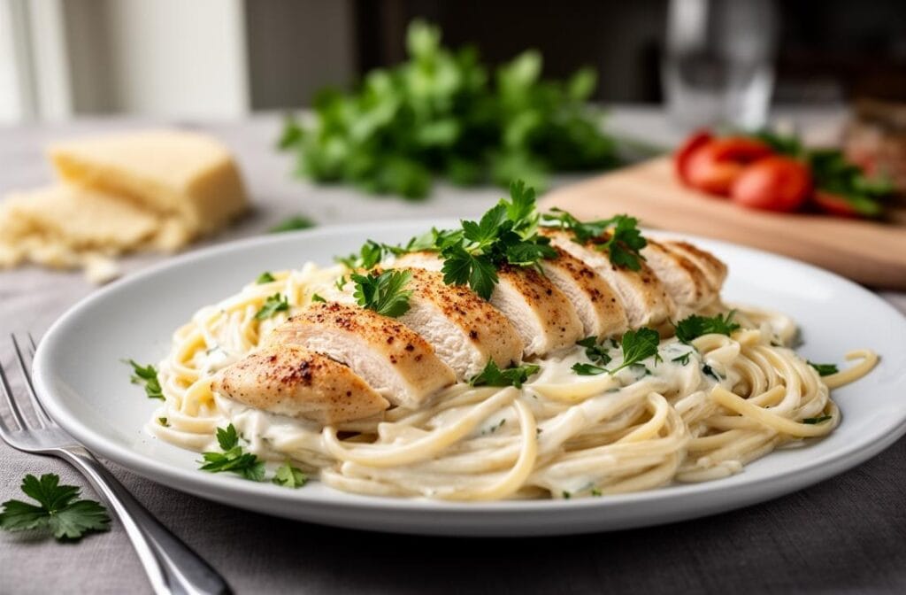 Creamy Chicken Alfredo