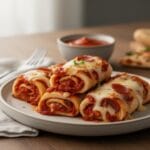 Easy GLUTEN FREE PIZZA ROLL-UPS recipe