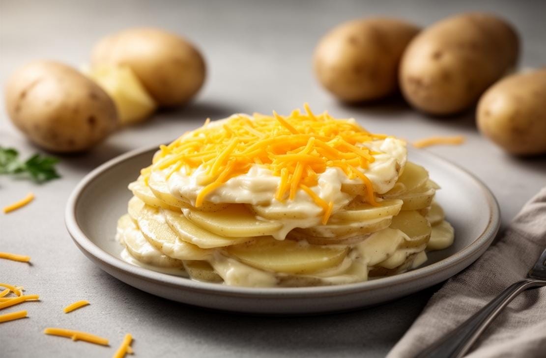 Gluten-Free Cheesy Scalloped Potatoes