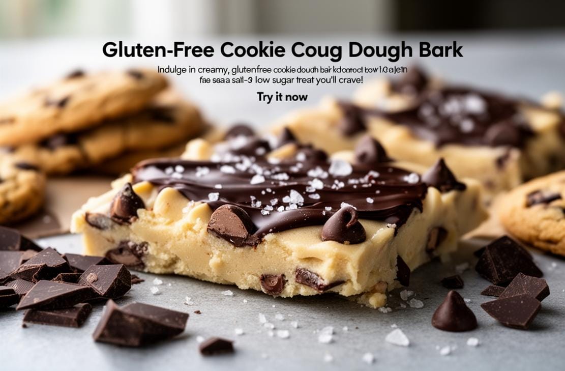 Gluten-Free Cookie Dough Bark