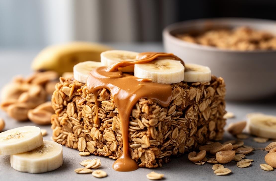 Peanut Butter Baked Oatmeal