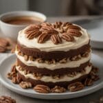Easy Pecan Cream Cake recipe
