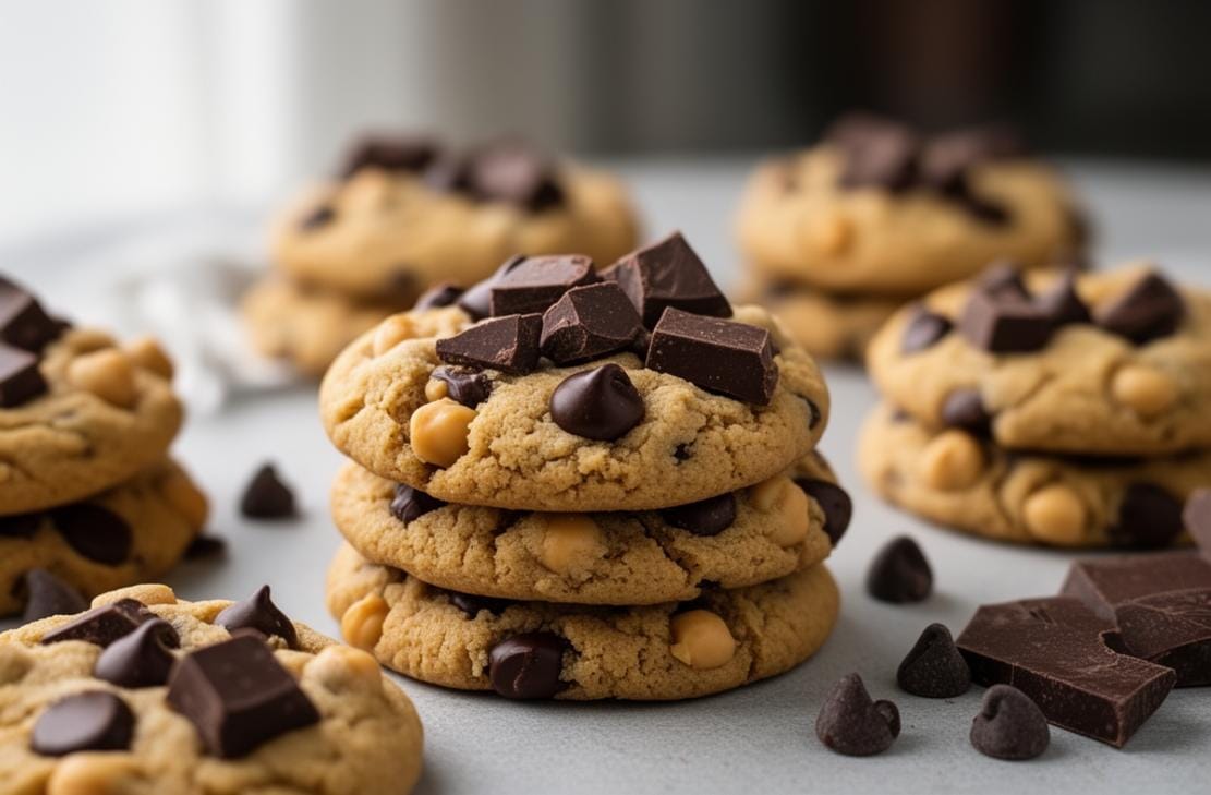 chickpea chocolate chip cookies