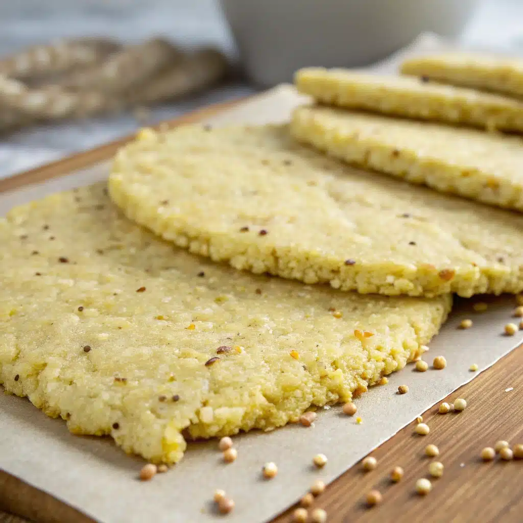 Cooking quinoa flatbread