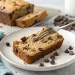 A slice of Banana Bread (Vegan and Gluten-Free)