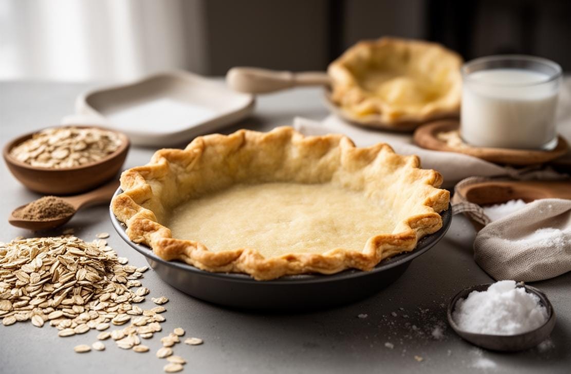 gluten free Oat Flour Pie Crust