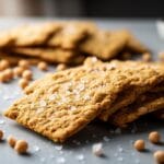 gluten free chickpea crackers