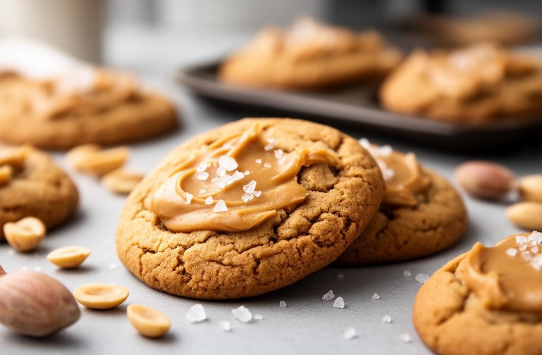 peanut butter greek yogurt cookies