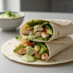 Easy Chicken Avocado Wrap recipe