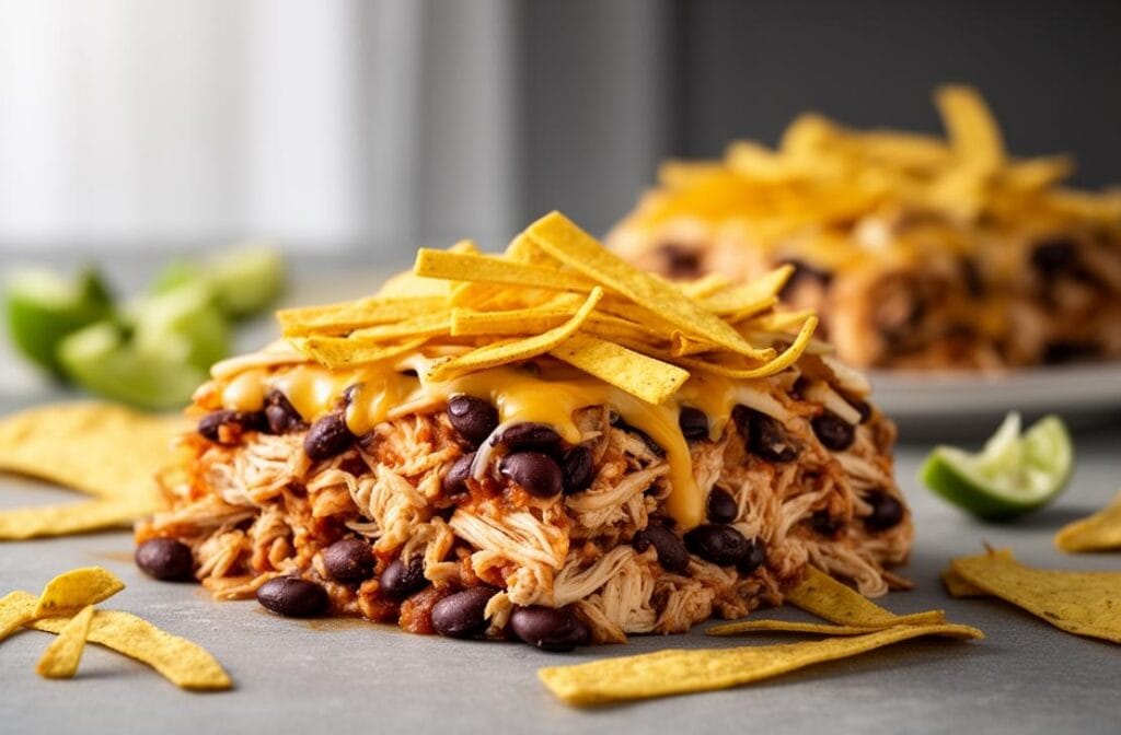 Chicken Burrito Casserole