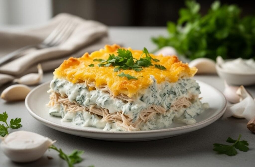 Chicken Tzatziki Casserole