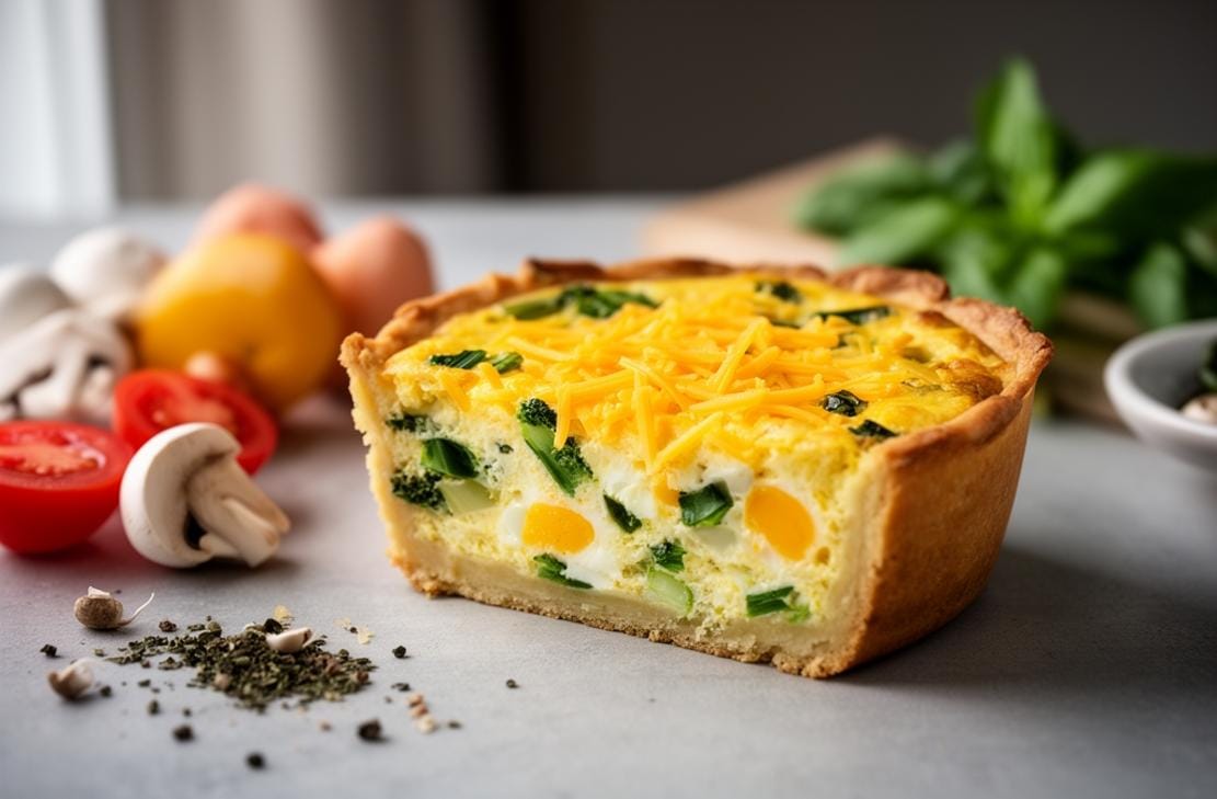 Crustless Quiche