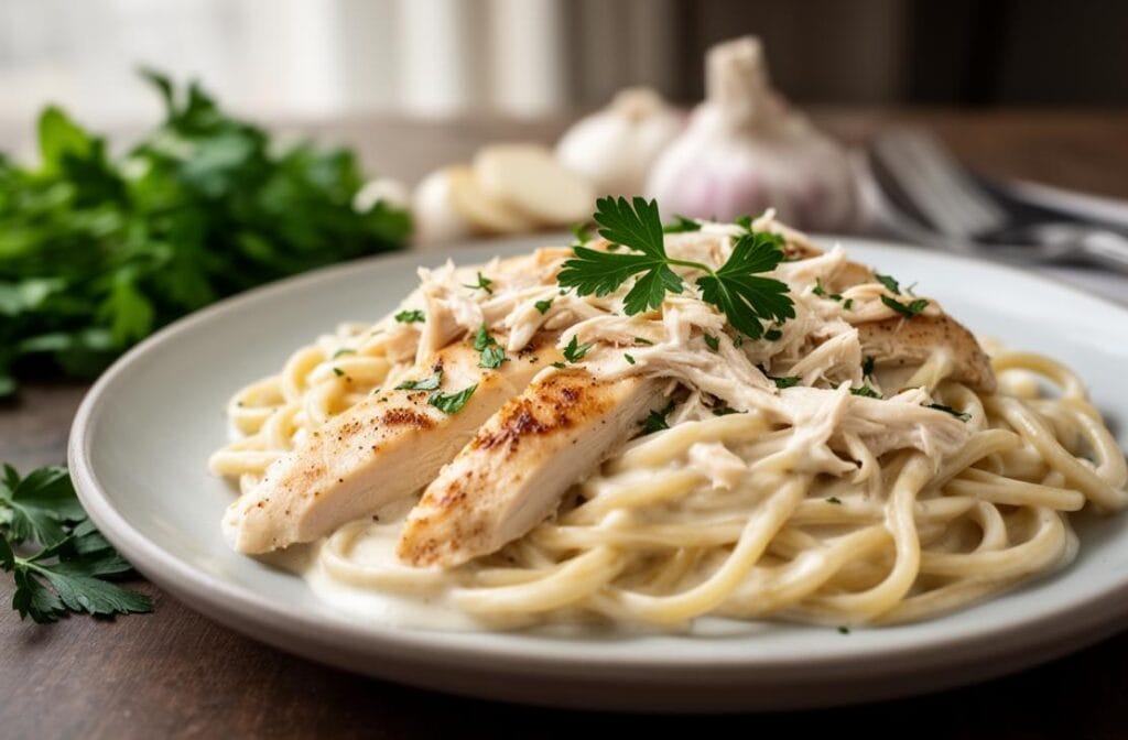 Dairy Free Chicken Alfredo