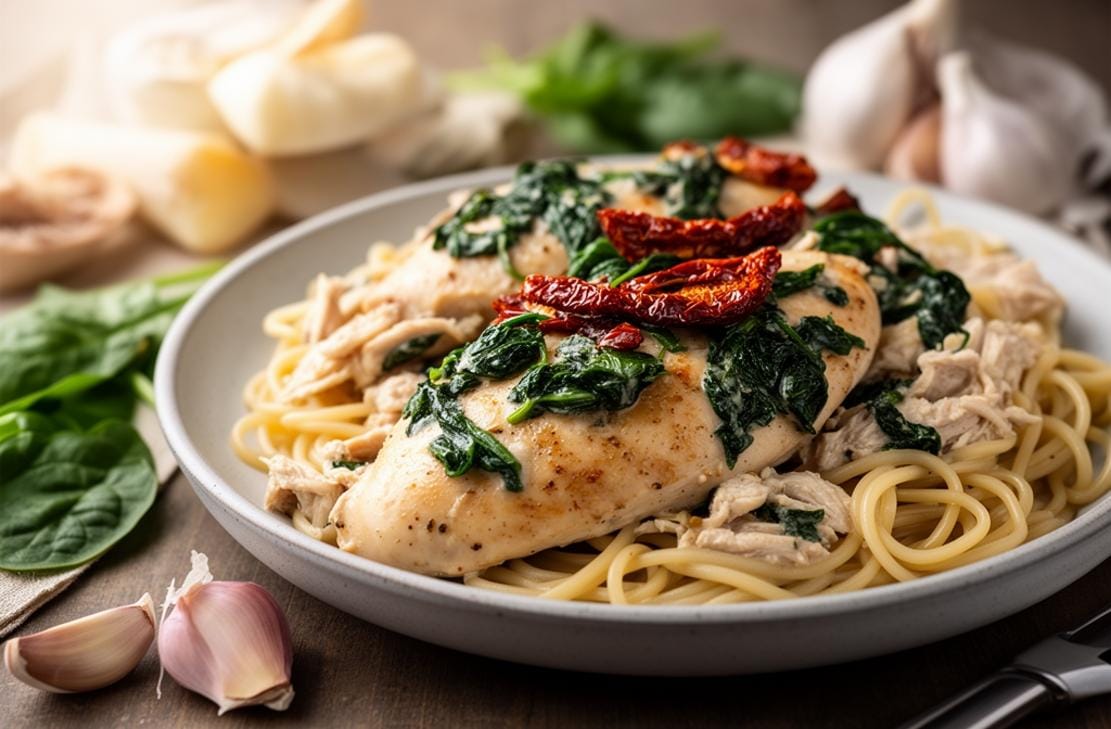 Dairy-Free Tuscan Chicken