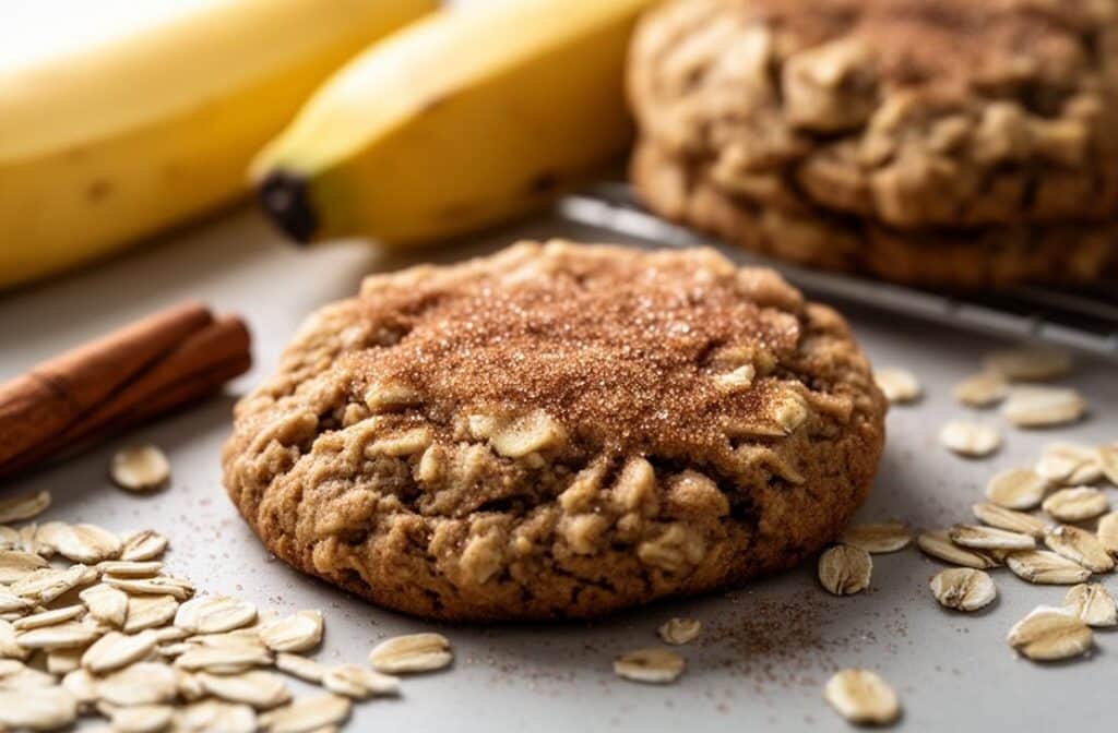 Gluten Free Banana Bread Cookies