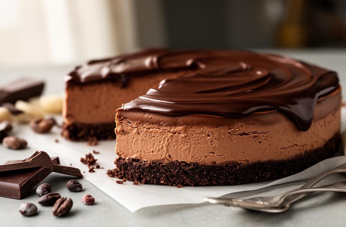 Gluten Free Chocolate Cheesecake
