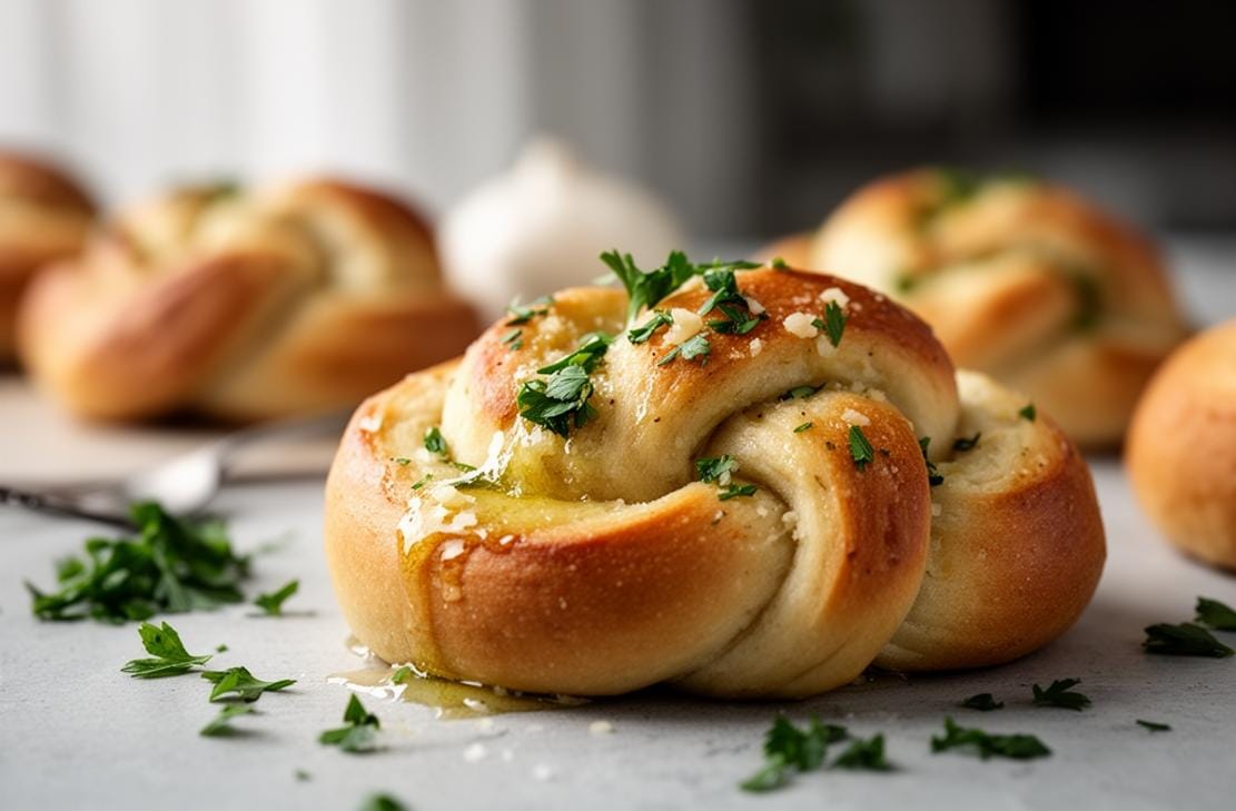Gluten Free Garlic Knots