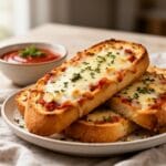 Easy Gluten Free Garlic Pizza Bread recipe