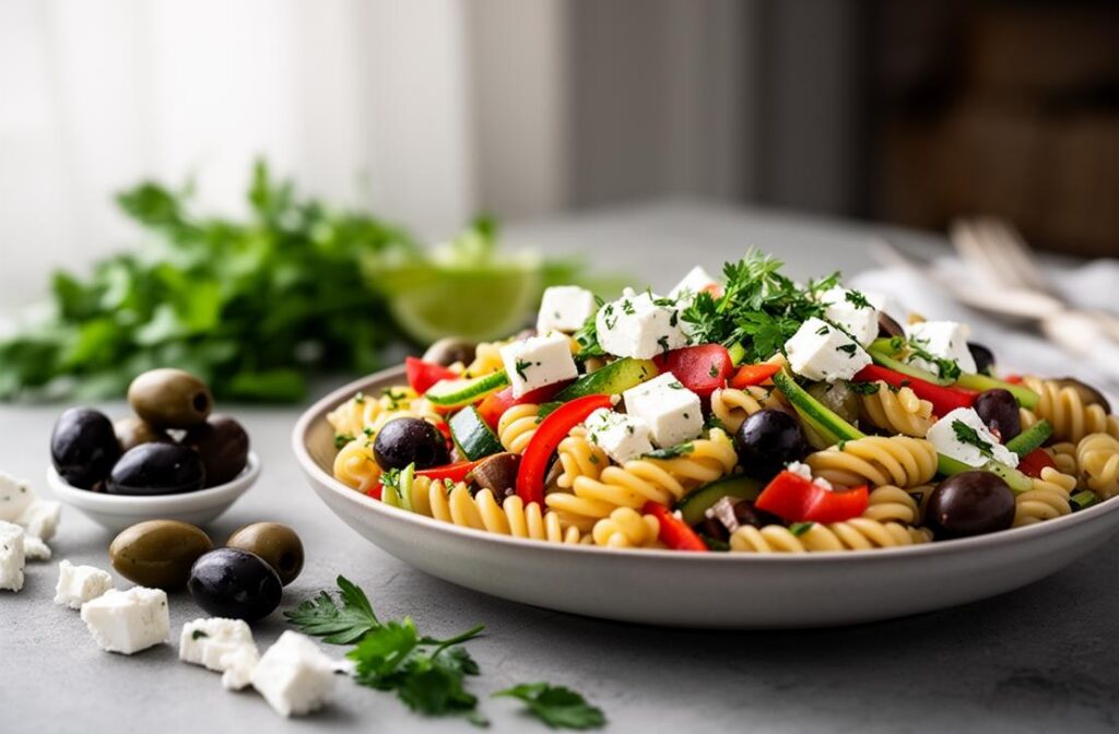 Gluten-Free Greek Pasta Salad