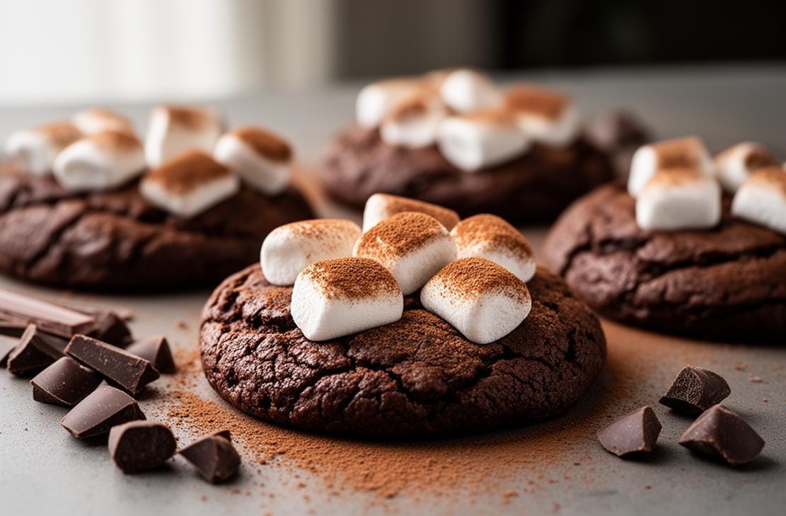 Gluten Free Hot Chocolate Cookies