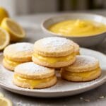 Easy Gluten Free Lemon Curd Cookies recipe