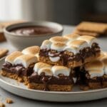 Easy Gluten Free S'mores chocolate Bars recipe