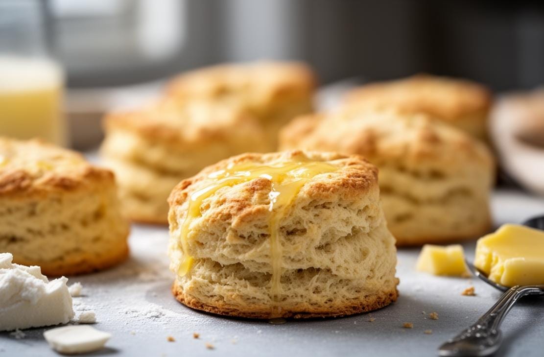 Gluten-Free Sourdough Discard Biscuits