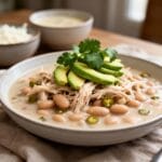 Easy Gluten Free White Chicken Chili recipe