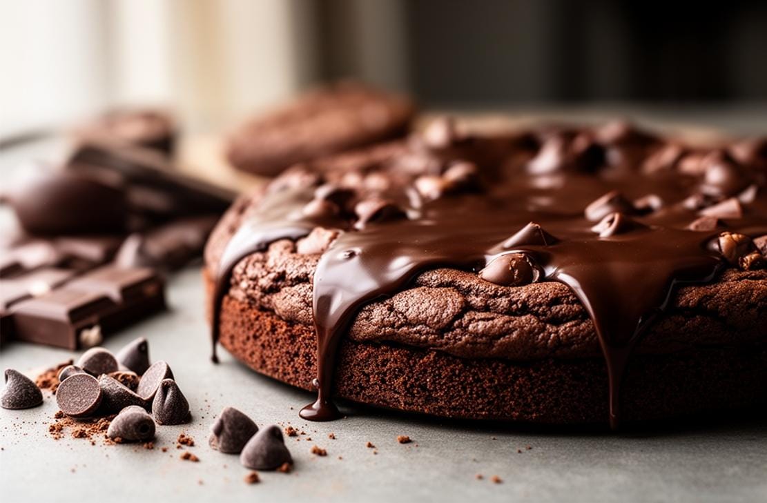 Gluten Free chocolate Cookie Cake