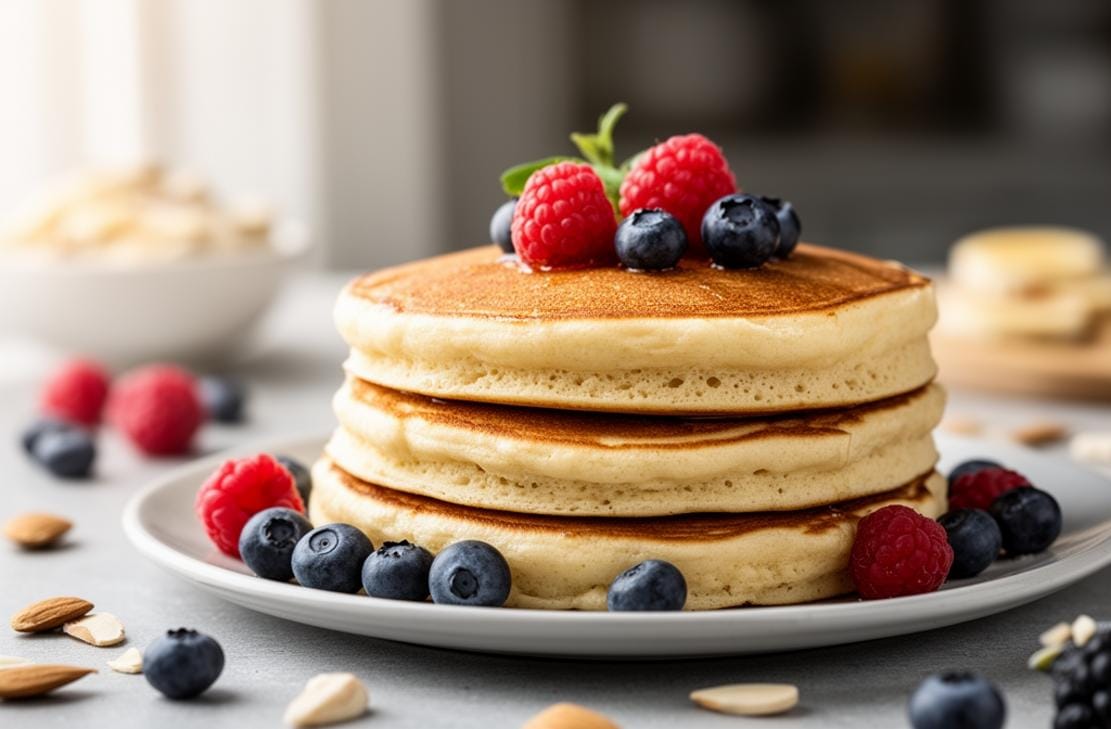 Gluten-Free fluffy pancakes