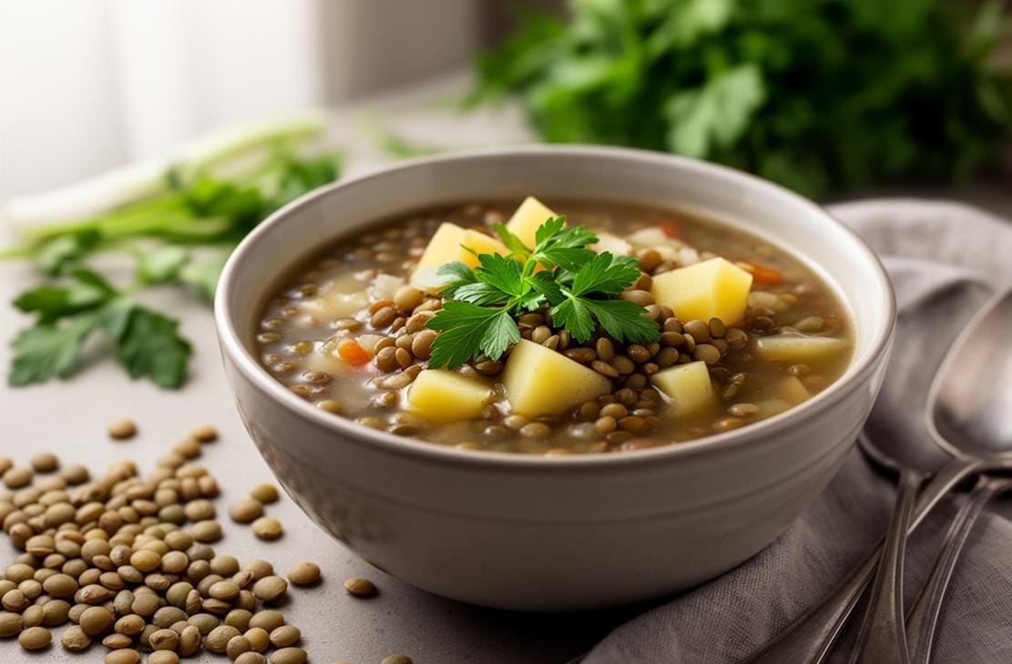 Lentil and Potato Soup