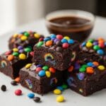 Easy No-bake Gluten Free cosmic brownies recipe