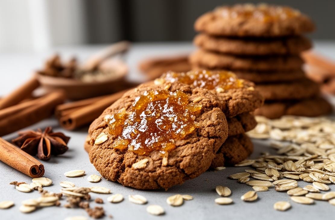 Oat Speculaas Cookies