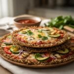 Easy Quinoa Pizza Crust recipe