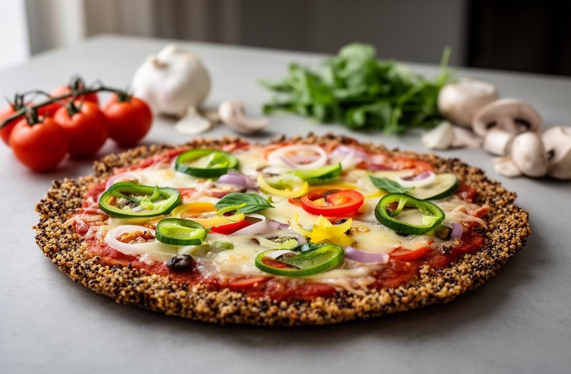 Quinoa Pizza Crust