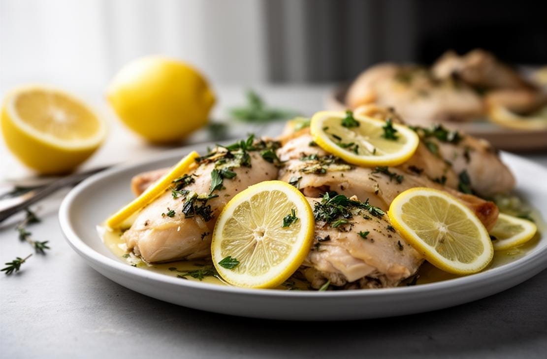Slow Cooker Lemon Chicken