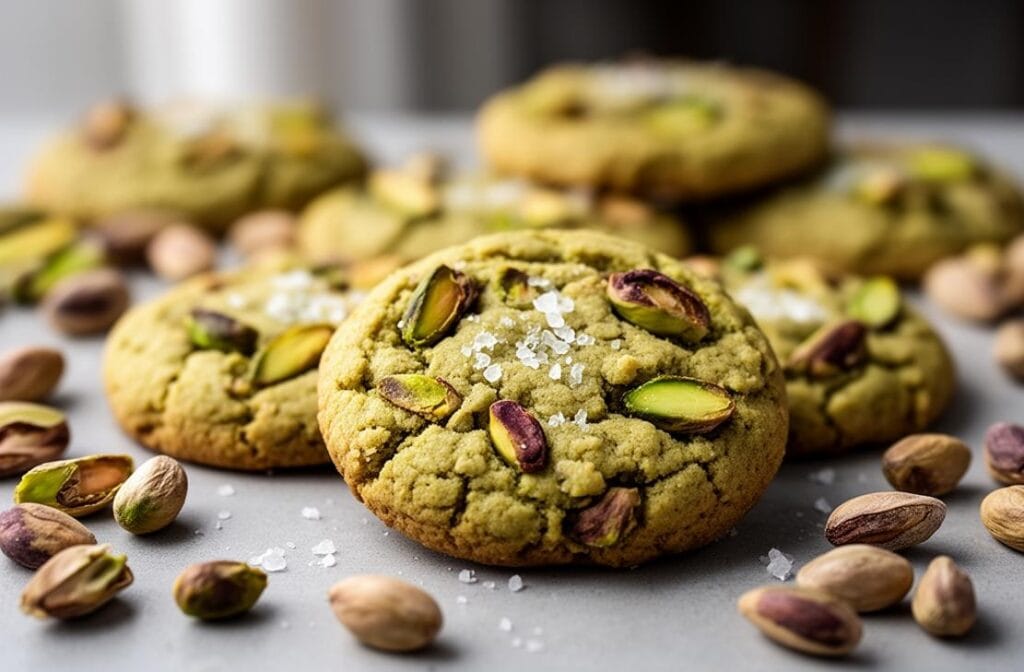 Soft & Chewy Pistachio Cookies