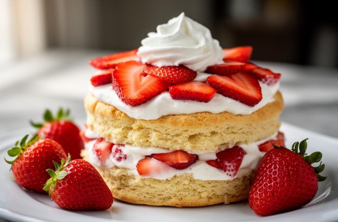 Strawberry Shortcake Cake