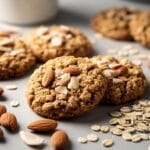 Sugar Free Oatmeal Cookies with Almond Flour