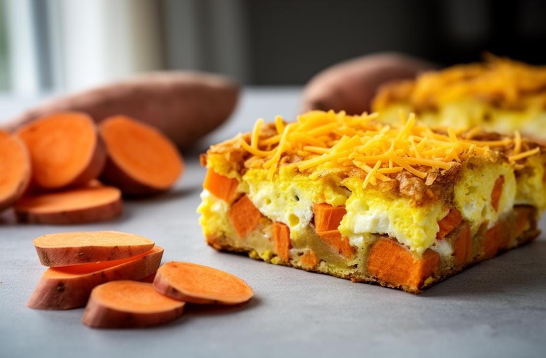 Sweet Potato Egg Casserole