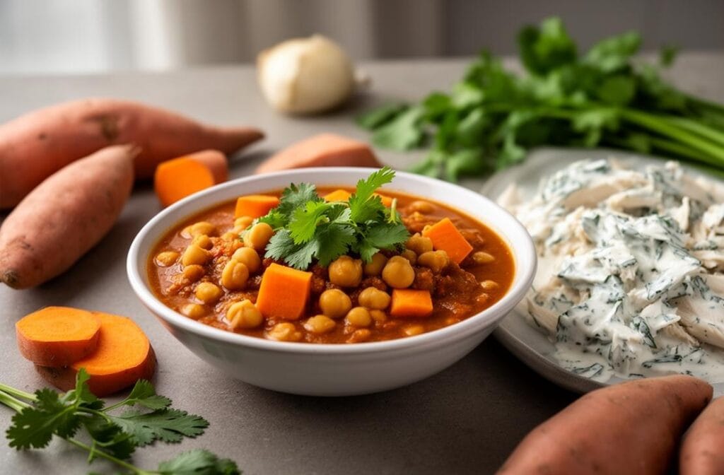 Sweet Potato and Chickpea Curry