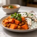 Easy Sweet Potato and Chickpea Curry recipe