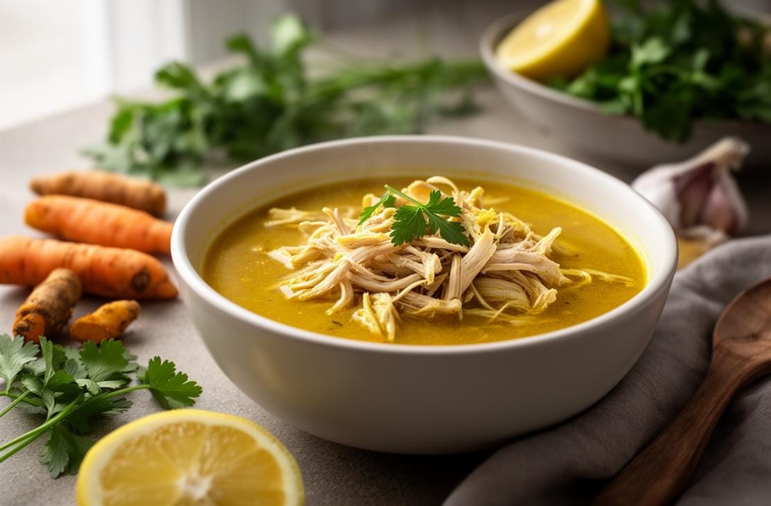 Turmeric Chicken Soup