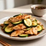 Easy easy Chicken Zucchini Stir Fry recipe
