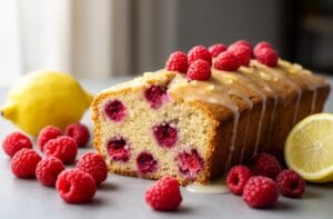 Gluten-Free Lemon and Raspberry Loaf Cake