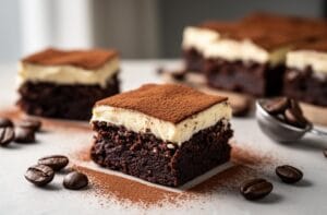 Gluten Free Tiramisu Brownies